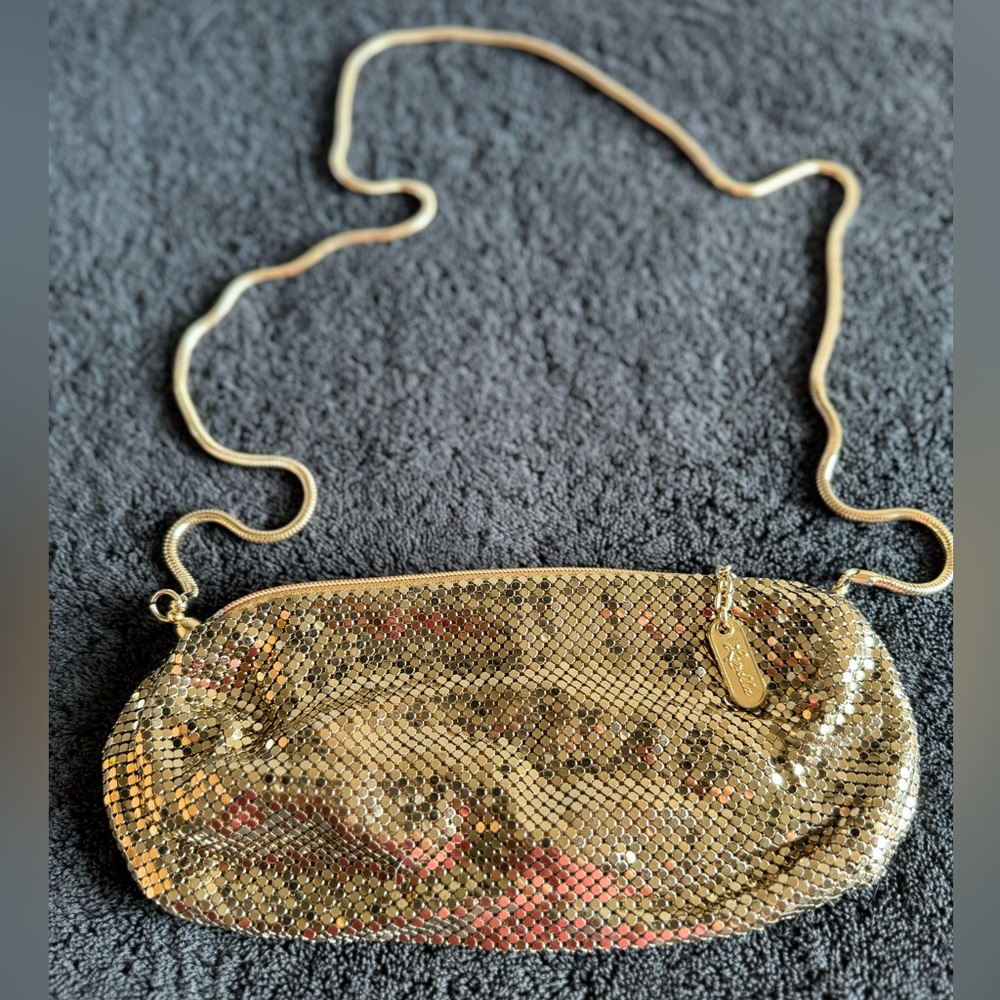 Vintage Gold Mesh Purse